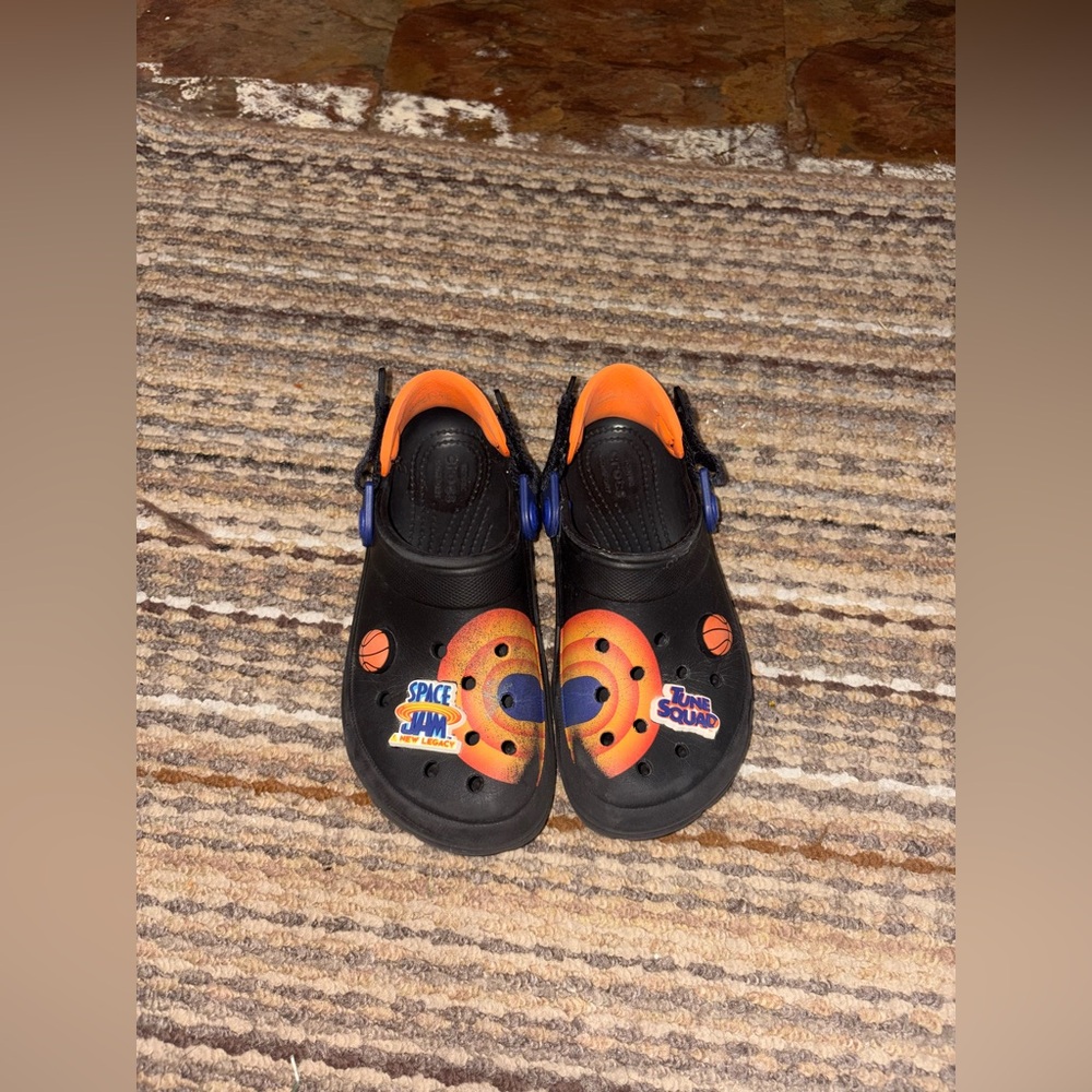 Crocs Kids Black Looney Tunes Shoes
